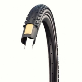 Anvelopa 700X35C (37-622) Schwalbe HS421 Silento, Negru cu dunga reflectorizanta