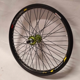 Roata fata 20 BMX cu janta dublu capsat Remerx Jumbo