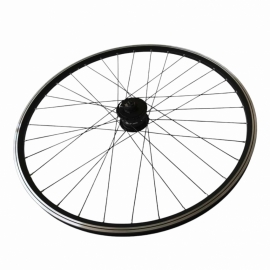 Jantă 622, 32 de găuri pentru spiţe şi butuc cu dinam integrat Shimano - Roti si piesele > Roti bicicleta > Roata de 622 trekking  - BikeCentral