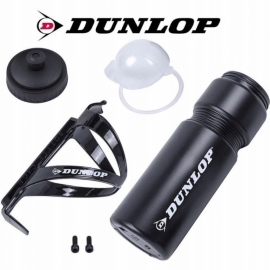 Bidon Dunlop 750 ml cu suport negru - BikeCentral