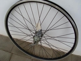 Roata 622 torpedou cu janta dubla neagra - BikeCentral