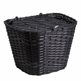 Cos fata plastic negru - BikeCentral
