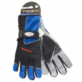 Manusi cu deget albastru/negru - BikeCentral