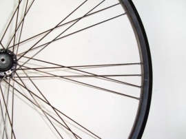 Set de roti 622 cu spite rare butuci Shimano