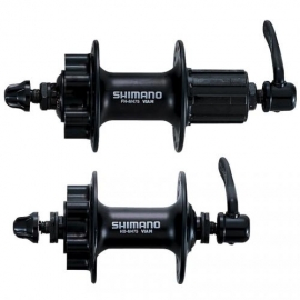 Set butuci Shimano Alivio cu frana pe disc - BikeCentral