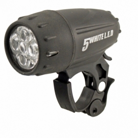 Far fata cu 5 led cu lumina alba - BikeCentral