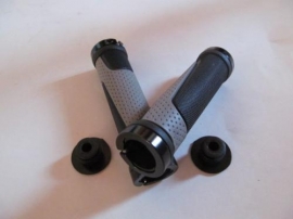Mansoane negru-gri, fixare cu surub - BikeCentral