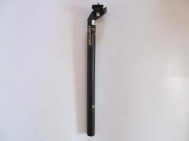 Tija sa 25,4 mm din aluminiu cu cap, negru - BikeCentral