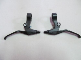 Maneta frana din aluminiu Saccon negru lung - BikeCentral