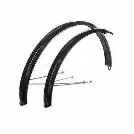 Aparator noroi de 26, metal, negru - BikeCentral
