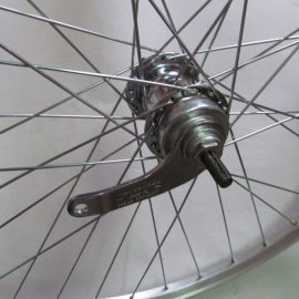 Roata de 26, perete dublu, argintiu, butuc torpedo - Roti si piesele > Roti bicicleta > Roata de 26  - BikeCentral