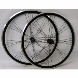 Set de roti trekking, spitat in patru cu butuci Shimano - BikeCentral