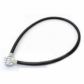 Antifurt Tonyon TY604 de 65cm cu numere - negru - BikeCentral