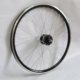 Roata fata cu dinam in butuc Shimano DH-3N31-NT , de 3W, de 26 - negru - BikeCentral