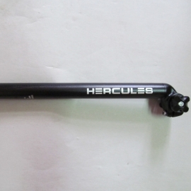 Tija sa Hercules 27,2 mm aluminiu, cu cap - negru - BikeCentral