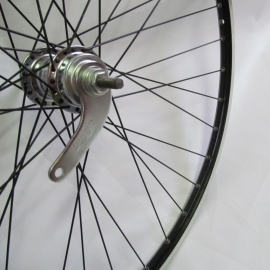 Roata spate 622, dubla, torpedo, capsat - negru - BikeCentral