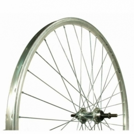 Roata de 26 spate pe filet dubla argintiu RST - BikeCentral
