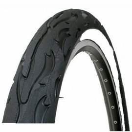 Anvelopa 26-2,125 Kenda Flames, dunga alba - BikeCentral
