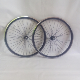 Set roti de 26 cu perete dublu negru FB - BikeCentral