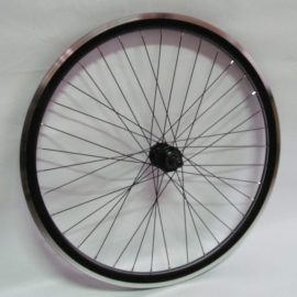 Roata spate de 26 cu perete dublu negru FB - BikeCentral