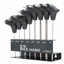 Set chei imbus T BikeHand, montabil pe perete - BikeCentral