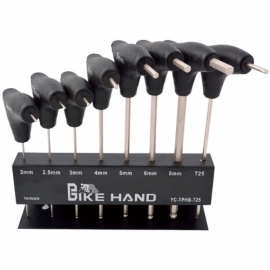 Set chei imbus BikeHand, montabil pe perete