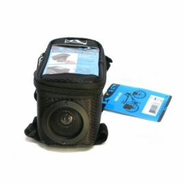 Suport telefon si borseta cu speaker M-Wave