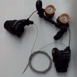Maneta schimbator Shimano Revoshift SL-RS31 CI-Dech,3x7V
