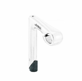 Pipa ghidon aluminiu cursiera UNO culoare alba - BikeCentral