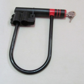 Lacat u otel, rosu-negru 166x320 - BikeCentral