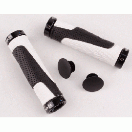 Mansoane Velo Vice Grips negru/alb - BikeCentral