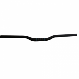 Ghidon aluminiu negru cu dunga albastra - BikeCentral