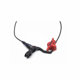 Frana hidraulica Hayes radar pentru frane pe disc spate cu o lungime de 1800mm culoare rosu si negru.