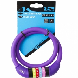 Antifurt cu cifru M-Wave 12x650mm - BikeCentral