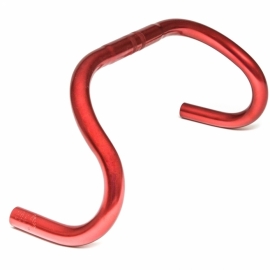 Ghidon Fixie albastru/rosu cu o inaltime de 165mm, lungime 105, in mijloc 25,4mm.