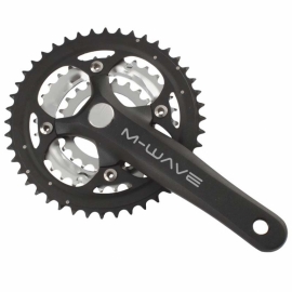 Angrenaj pedalier aluminium M-Wave - BikeCentral