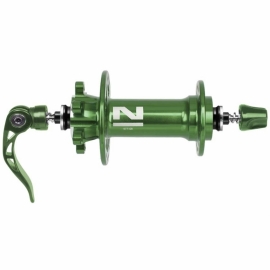 Butuc fata Novatec D771SB/A verde pe disc - BikeCentral