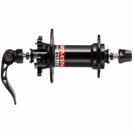 Butuc fata Novatec D77SB1/A negru pe disc - BikeCentral