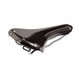 Sa de bicicleta Brooks Swallow Chrome negru - BikeCentral