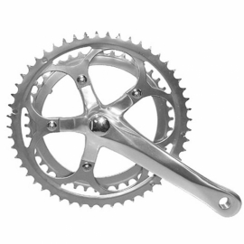 Angrenaj pedalier M-Wave Racing 42/52T pentru cursiera - BikeCentral