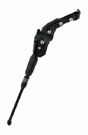 Picior sprijin bicicleta aluminiu reglabil/prindere reglabila pe furca spate - BikeCentral