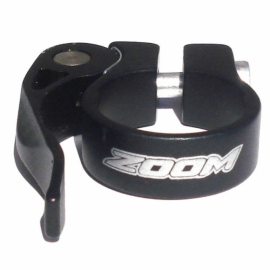 Colier tija sa Zoom cuprindere rapida 31,8mm negru - BikeCentral