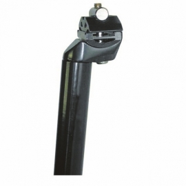 Tija sa aluminiu 27,2 negru - BikeCentral