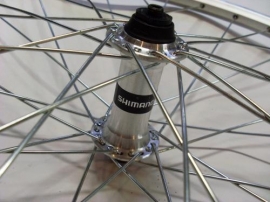 Roata capsata cu butuc Shimano - in pereche - krk004