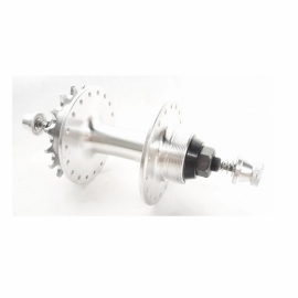 Butuc spate argintiu 32 de gauri - BikeCentral