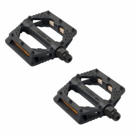 Pedal Wellgo B223N negru din plastic - BikeCentral