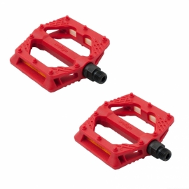 Pedal Wellgo rosu din plastic - BikeCentral