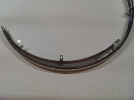 Set aparatori 28" plastic - argintiu