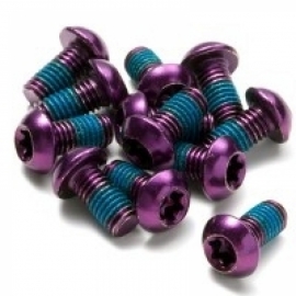 Set surub pentru frana pe disc Reverse violet - BikeCentral