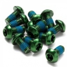 Set surub pentru frana pe disc Reverse verde - BikeCentral